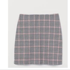 H&M Divided “Clueless” style plaid mini skirt NWT